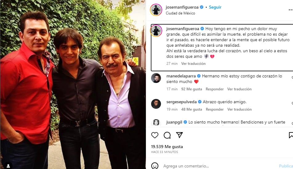 José Manuel Figueroa hermano: Llega carroza a casa de Maribel Guardia