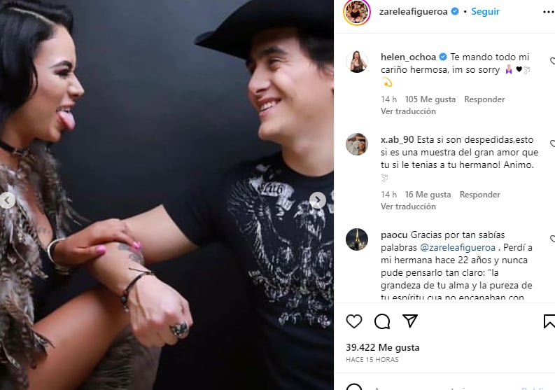 Zarelea no puede con su dolor