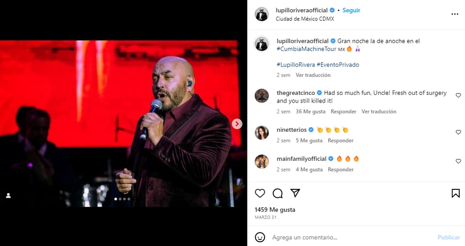 Show Lupillo Rivera cancelado: ¿Su novia no tiene controlado?