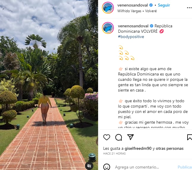 Carolina Sandoval shows stretch marks: She is not sorry for cellulite