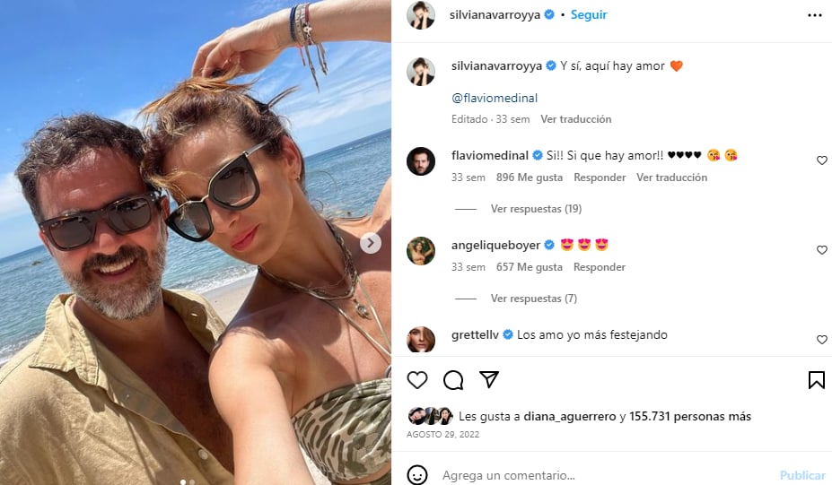 Las parejas de la actriz