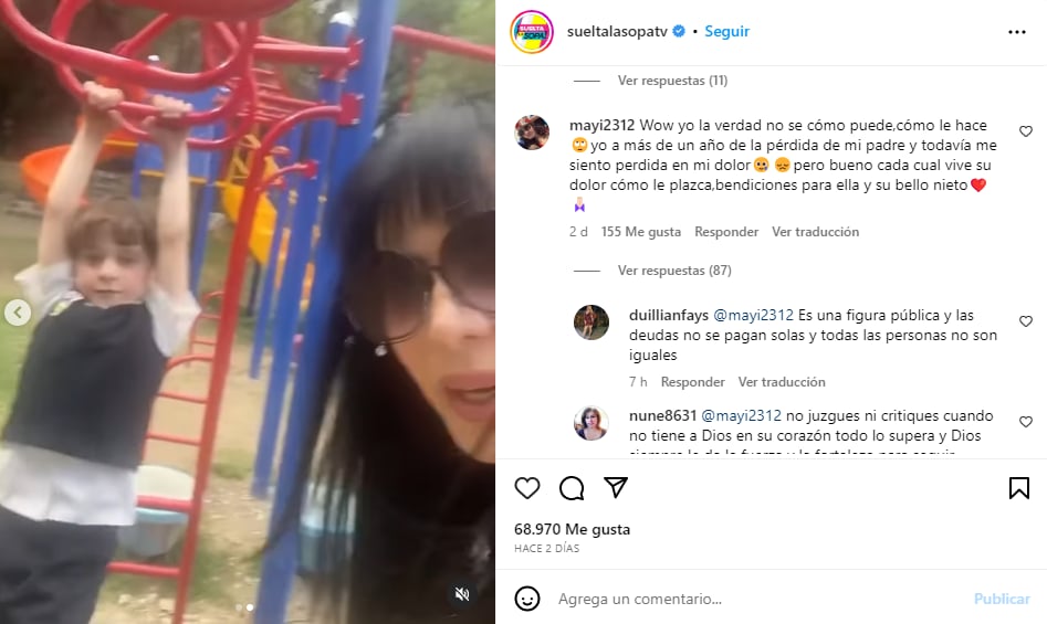 Aspecto de Maribel Guardia: ¿No le afectó la muerte de su hijo?