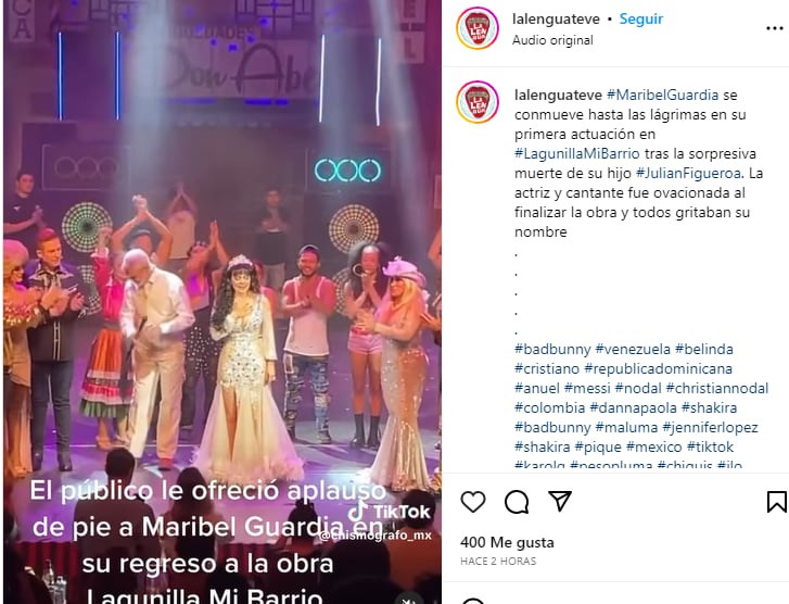 Maribel Guardia reaparece trabajando: ¿Julián se le apareció?