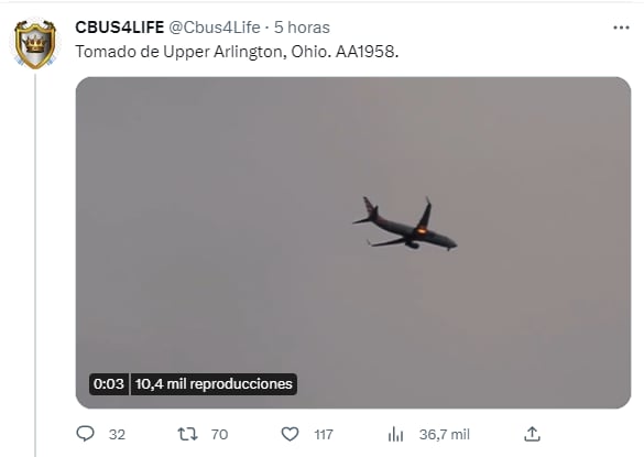 Incendió motor American Airlines: Dan la cara por informe
