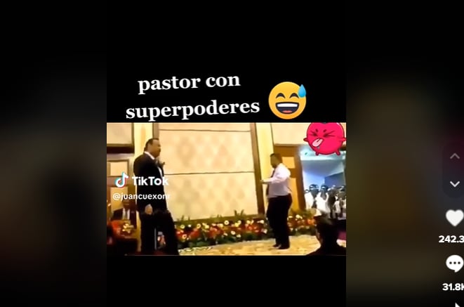 Pastor supuestos superpoderes: Sorprende a todos