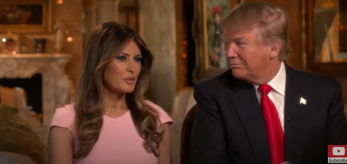 ¿Le fue infiel a su exesposa con Melania?