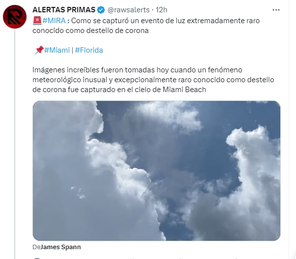 Extrañas luces en cielo: ¿Fuera de este mundo?