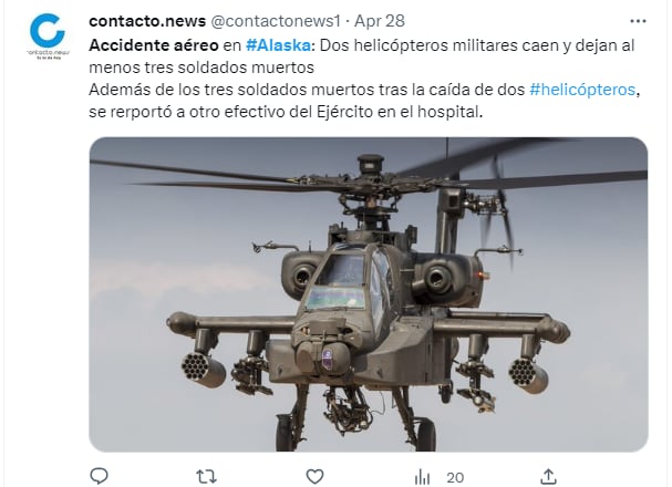 EEUU pausar vuelos militares: La causa del accidente