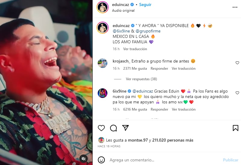 Eduin Caz aparece ensangrentado: "Es un criminal"