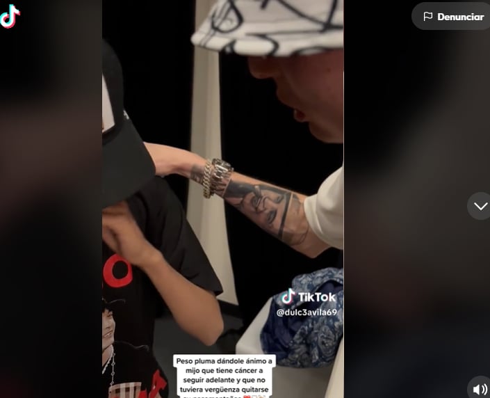 The singer almost cried