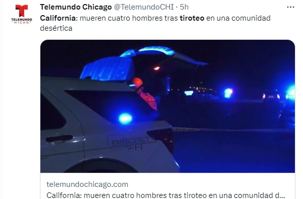 Tiroteo masivo en California: Las armas de fuego