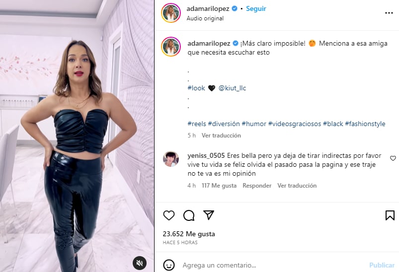 Adamari López mande indirectas: ¿Quiere enemigos?
