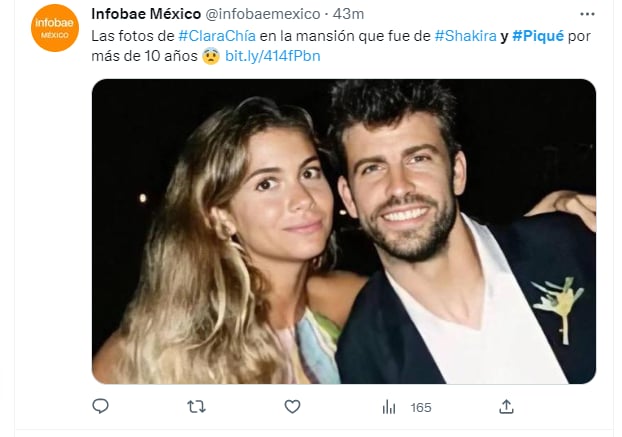 Clara no soporta a Shakira