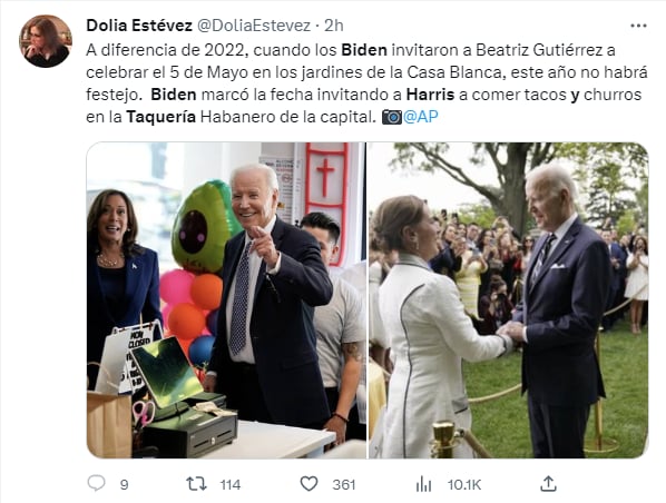Biden festeja 5 de mayo: La celebración