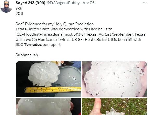 ¿Alerta de tornado?
