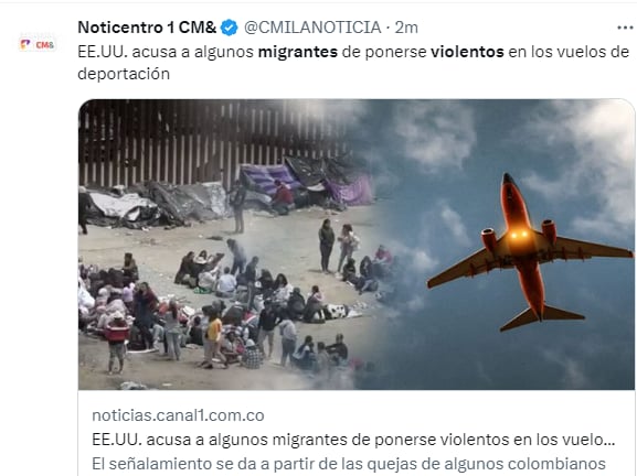 Migrantes violentos