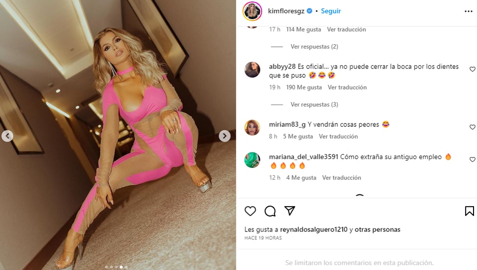 Kimberly Flores vestimenta transparente: La llaman corriente