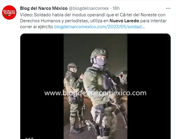 Nuevo Laredo en alerta: Ni los militares están a salvo