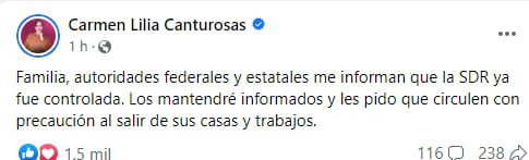 ¿Ya controlaron la situación?