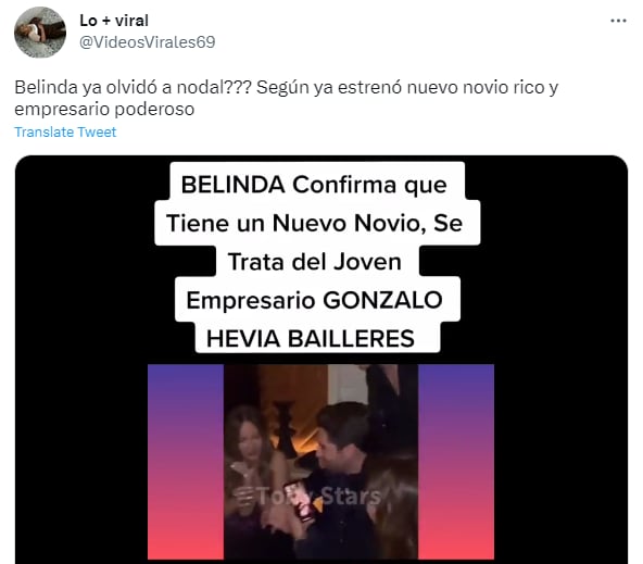 Belinda estrena novio: ¿Quién es el nuevo novio de Belinda?