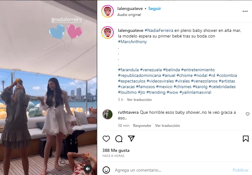 Marc Anthony baby shower: ¿La dejó sola?