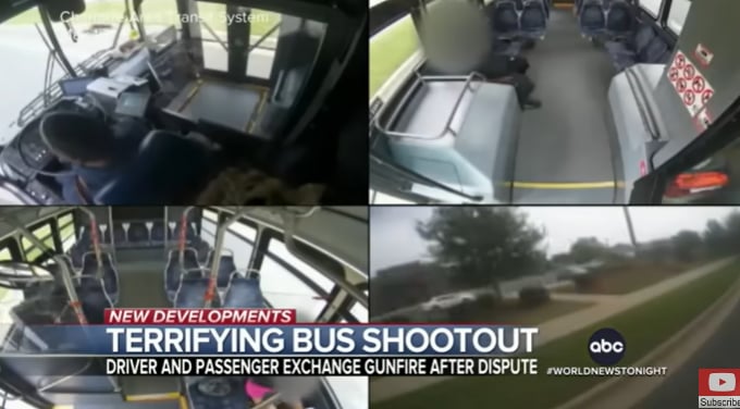 Tiroteo bus Estados Unidos: El dramático video