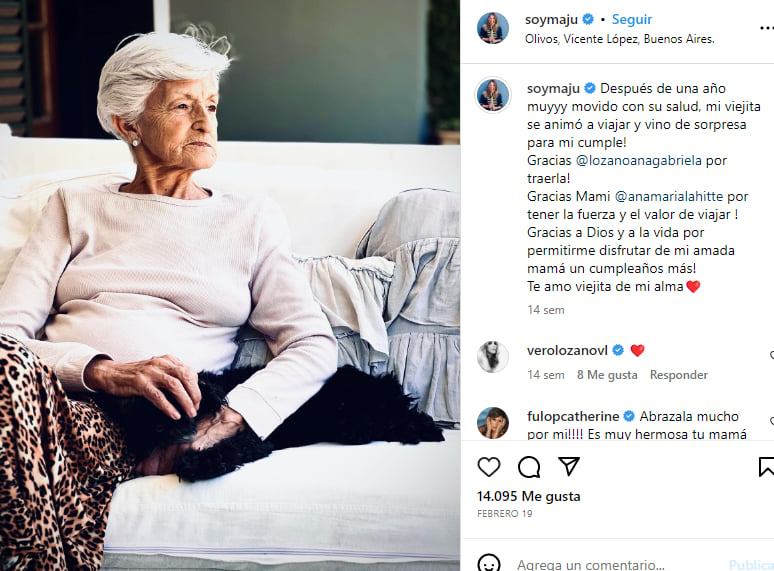 Una carta para su madre