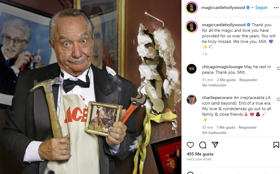 Muere fundador Magic Castle : La causa de muerte