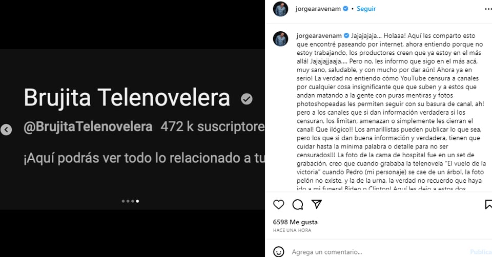 Muerte de Jorge Aravena: Aclara la fotografía