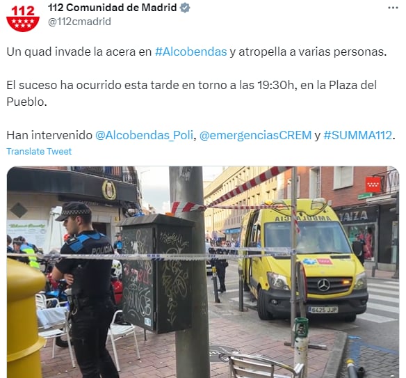 Atropellamiento masivo en España: La razón
