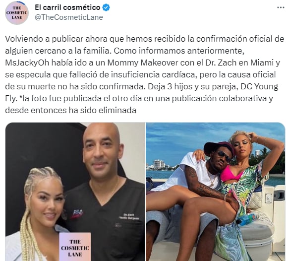 ¿Qué le pasó a Jacky?