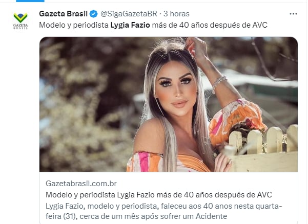 No salió bien de la operación