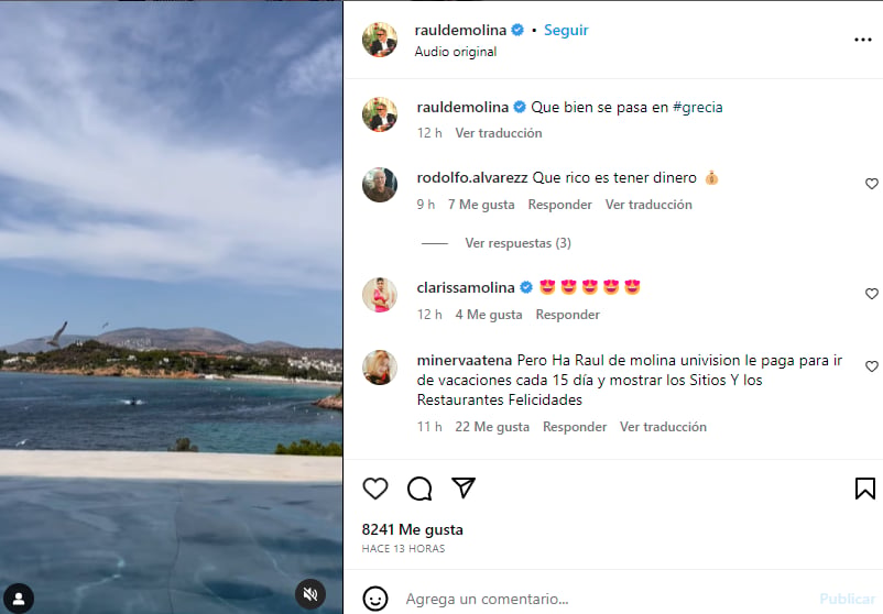 Raúl de Molina humillado hija: El comentario "gracioso"