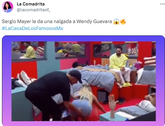 Sergio Mayer spanks Wendy: They don't support the influencer