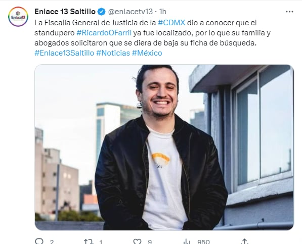No lo encontraban