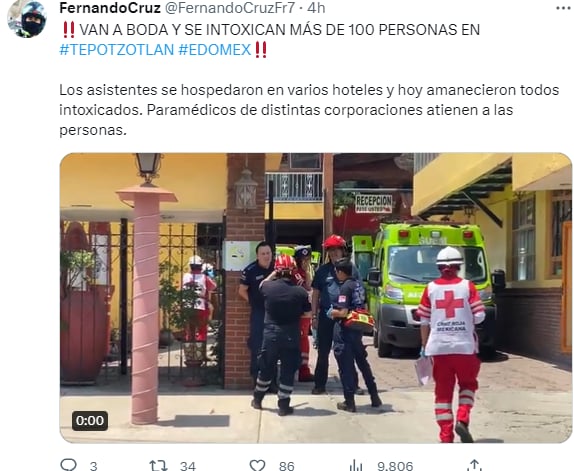 100 intoxicados boda México: El novio en su trágica boda