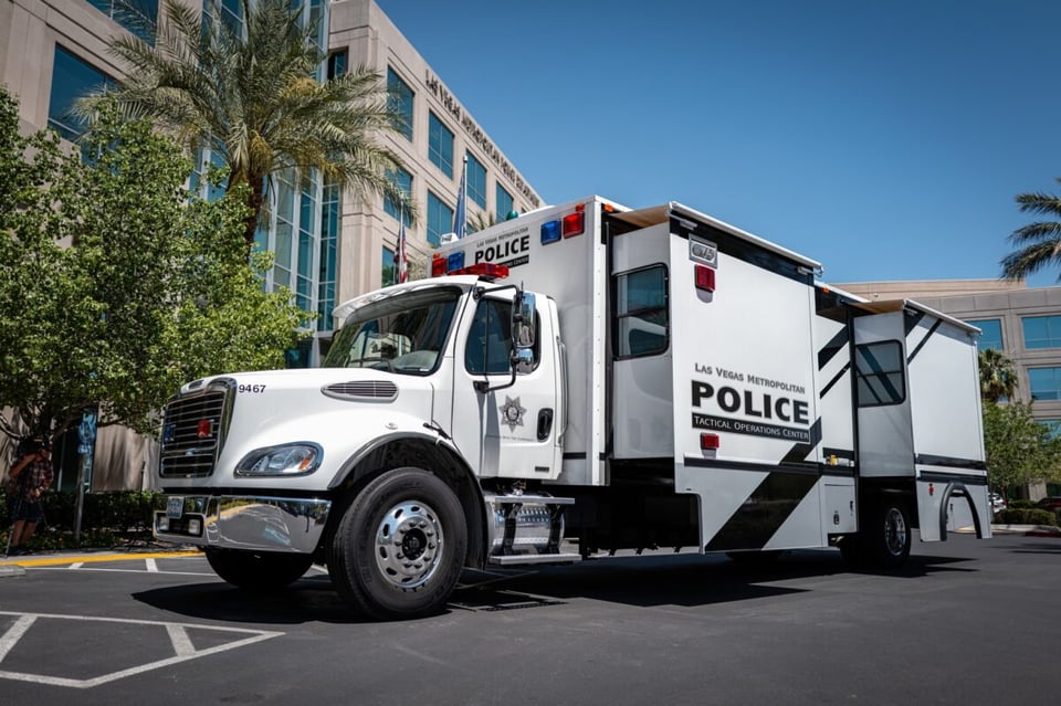 Departamento de Policía Metropolitana de Las Vegas, patrullas, Las Vegas, Nevada, MundoNOW
