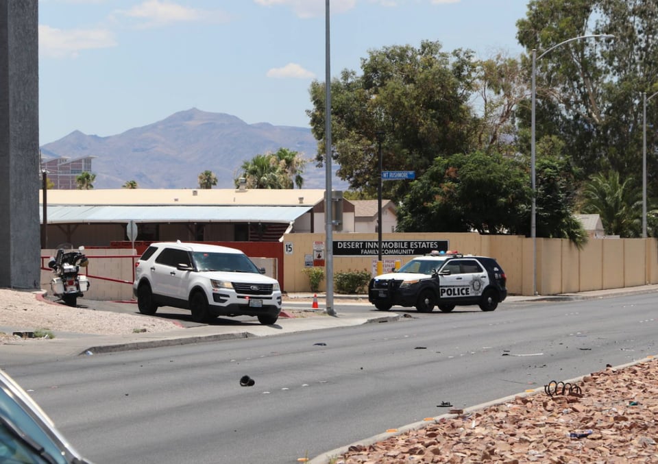 Departamento de Policía Metropolitana de Las Vegas, patrullas, Las Vegas, Nevada, MundoNOW