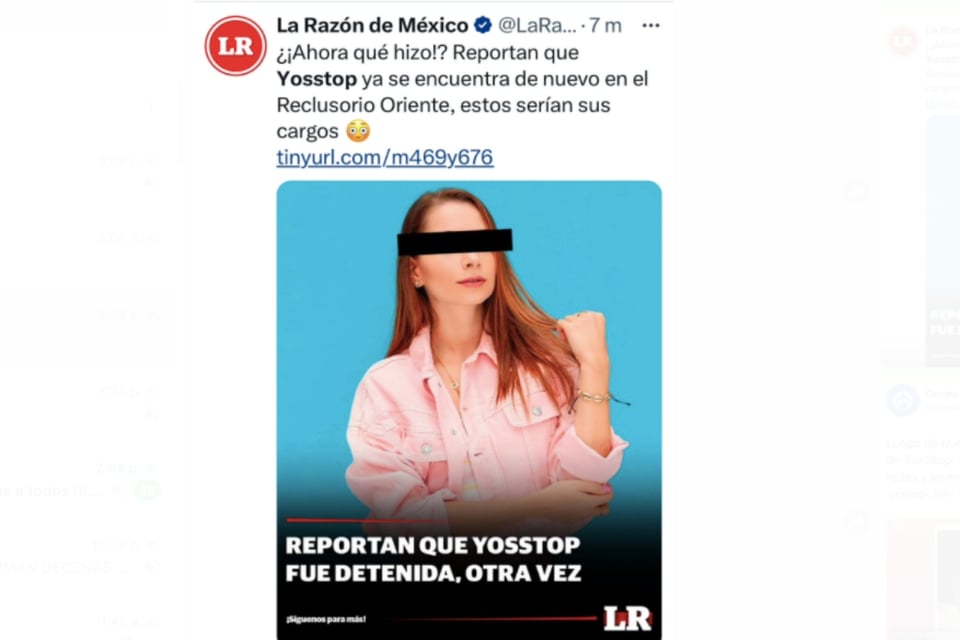 YosStop, Yoseline Hoffman, cárcel, detención, penal
