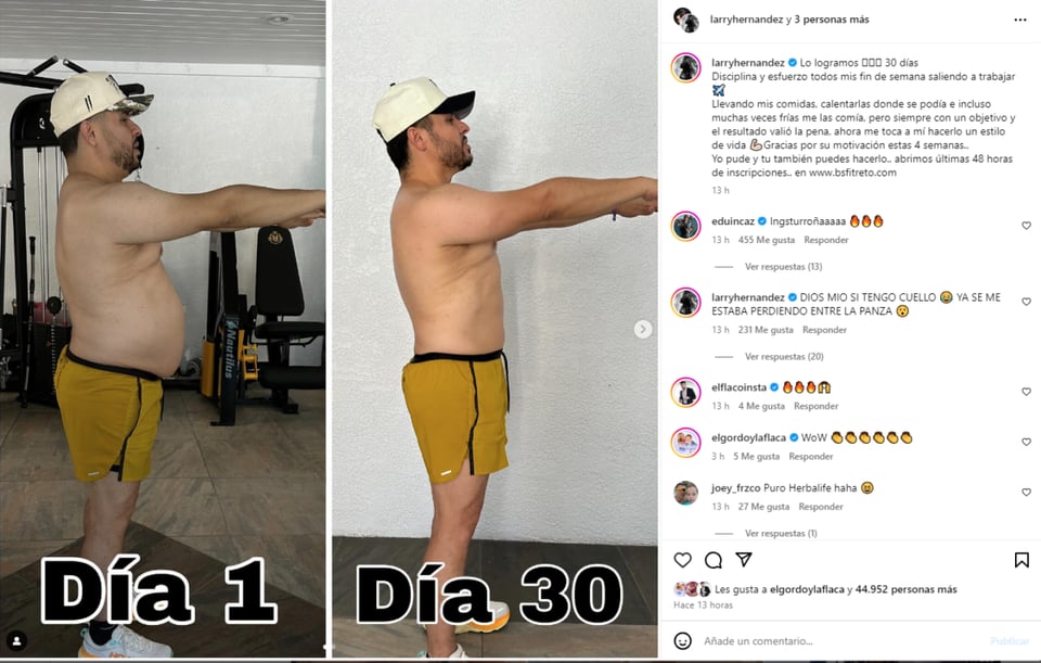 cuerpo, Larry, Entrenador, reto, MundoNow