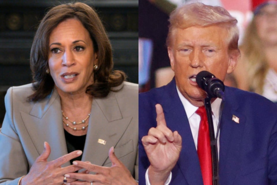 Trump y Kamala Harris empatados en encuesta: ¿Quién ganará la carrera?