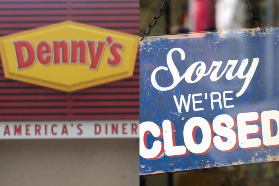 Denny’s confirma el cierre de 15 sucursales por culpa de la ‘inflación’