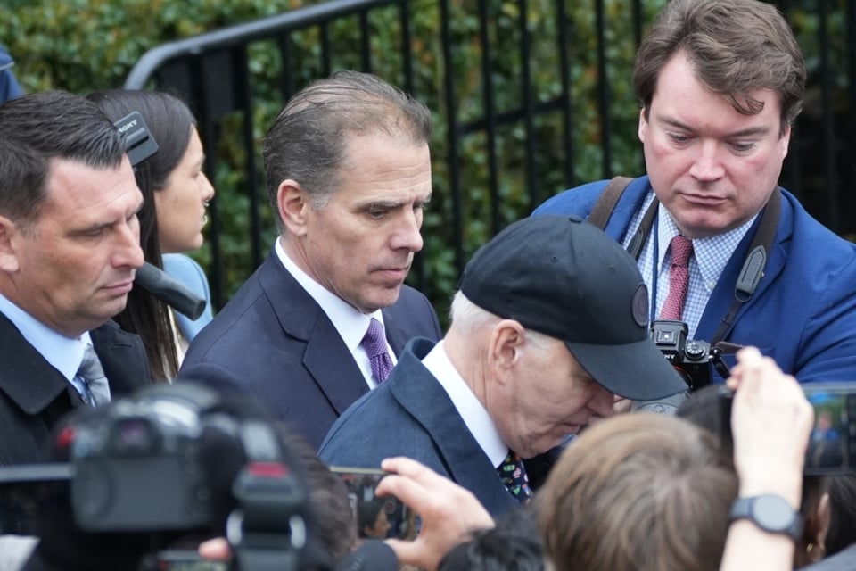 Joe Biden pardons his son Hunter Biden