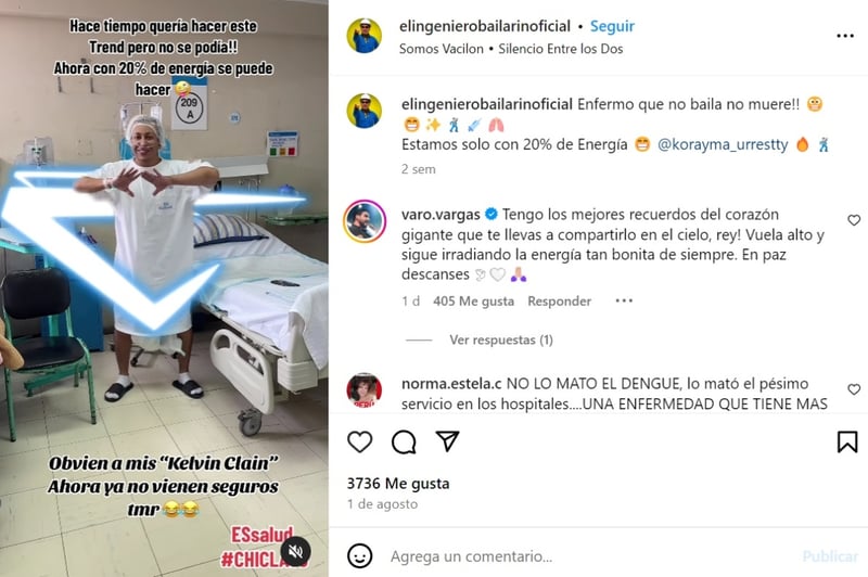 The Dancing Engineer, illness, hospital, video, MundoNOW