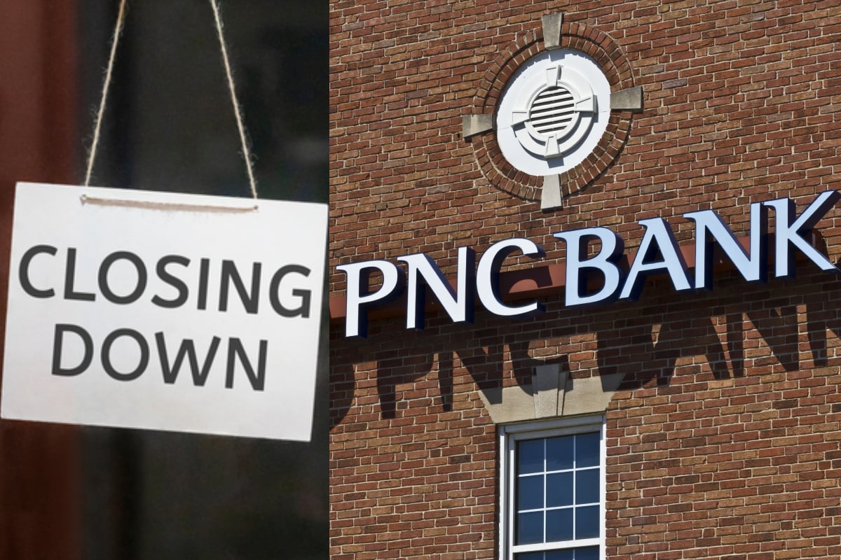 PNC cerrará 21 sucursales, Minorista, Cadena, Crisis, Finanzas