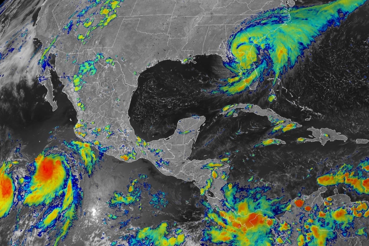 nueva tormenta, tormenta Favio, tormenta Debby, NHC, MundoNOW