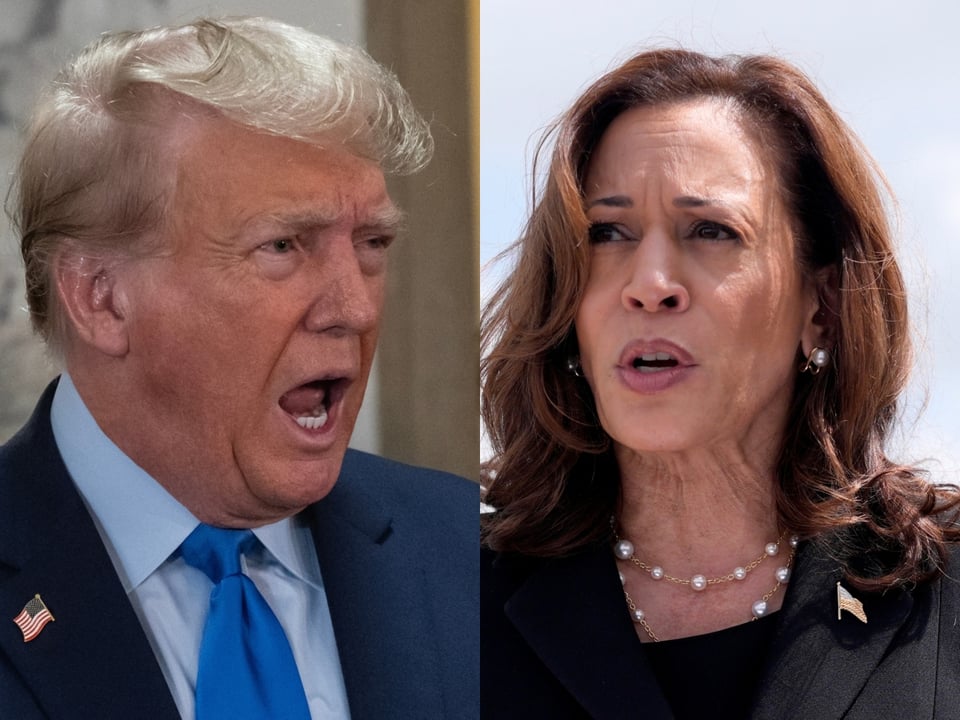 Trump llama «peligrosa» a Kamala Harris y muestra las supuestas pruebas