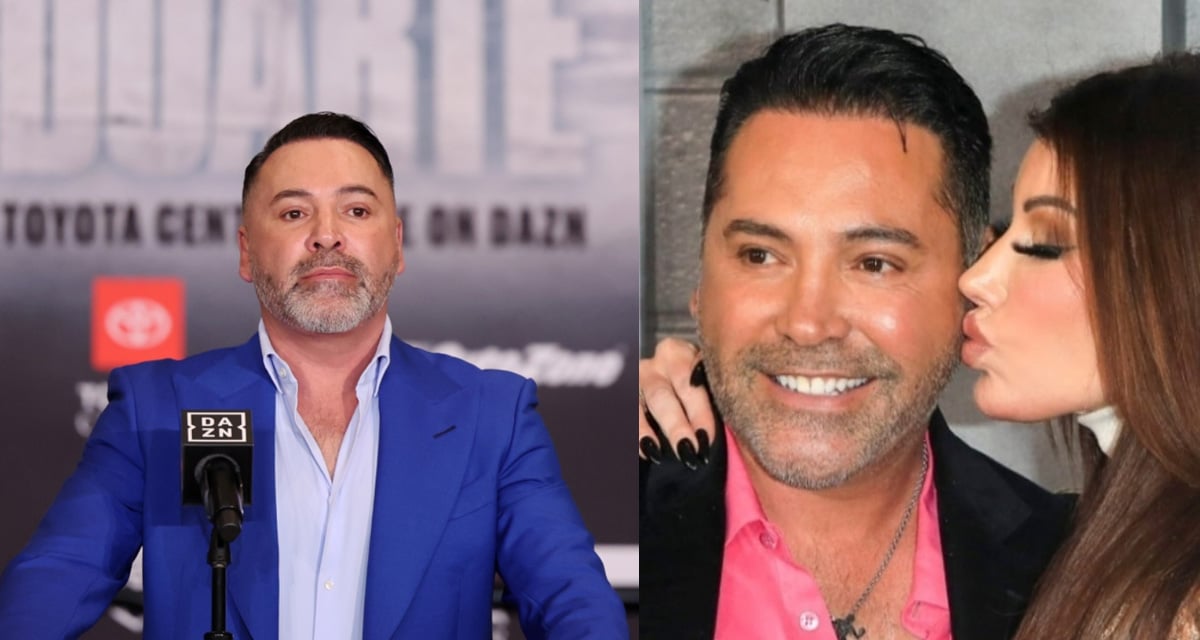 Óscar de la Hoya y su novia donan $50,000 dólares para exámenes de pacientes con cáncer