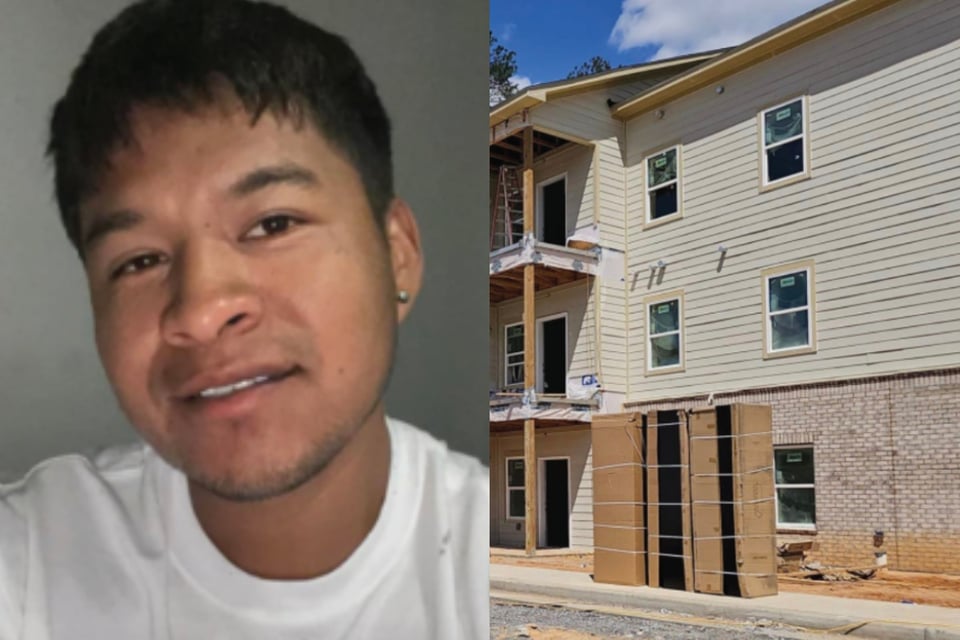 Trabajador Mexicano Muere, en Accidente, de Construcción, luto