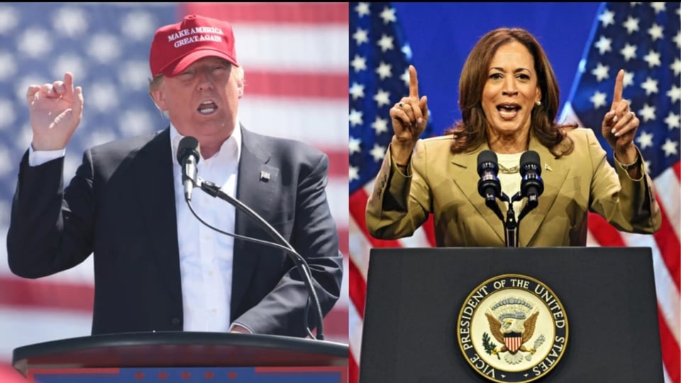 Harris Trump, Republicans, Democrats, Candidates, MundoNOW